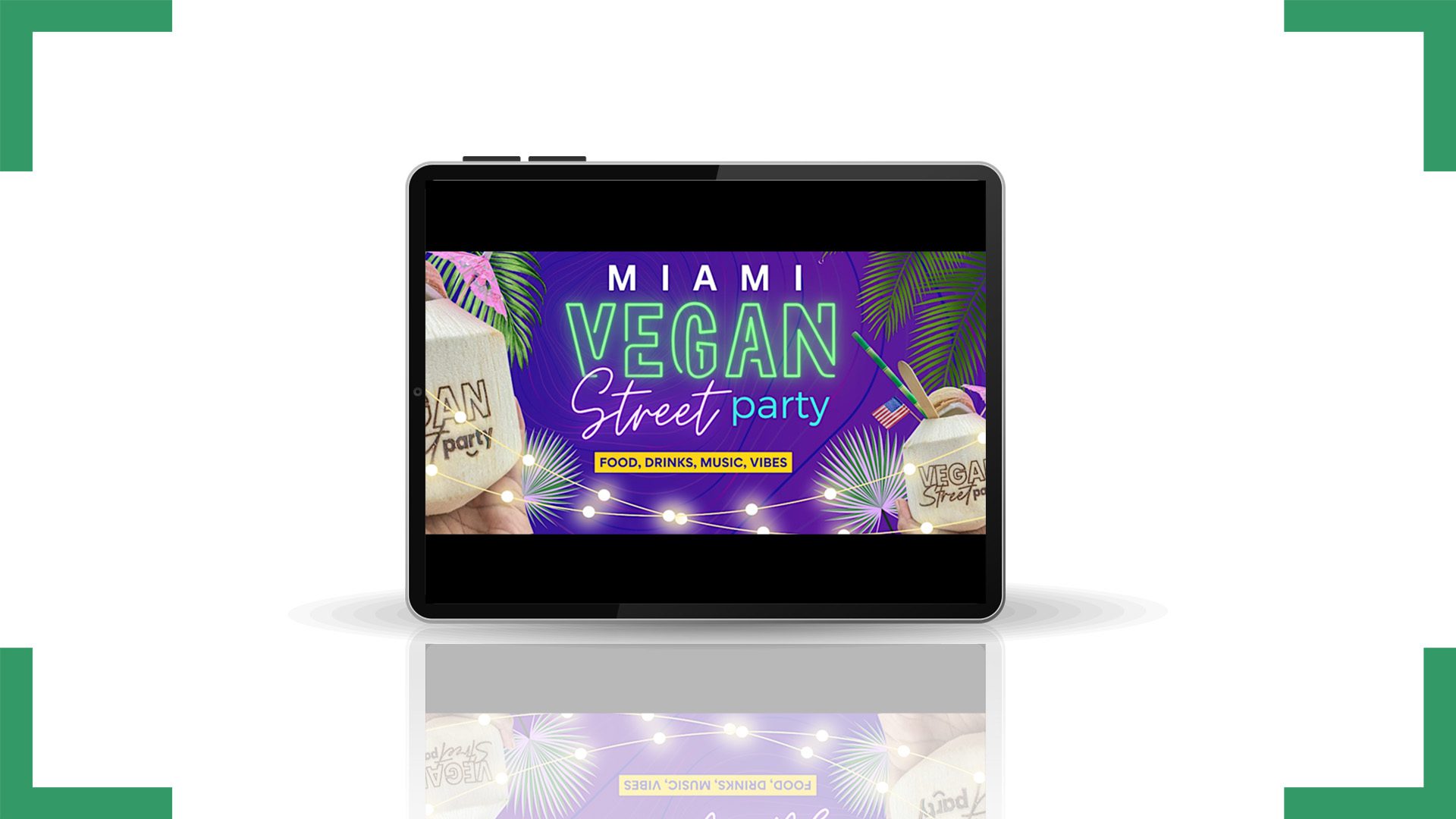 Vegan Street Party Miami