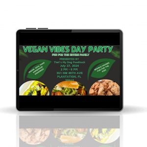 VEGAN VIBES DAY PARTY