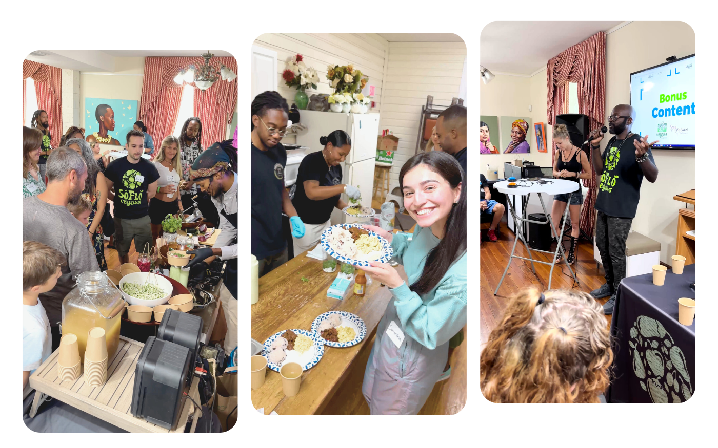Vegans Explore Live Community Night